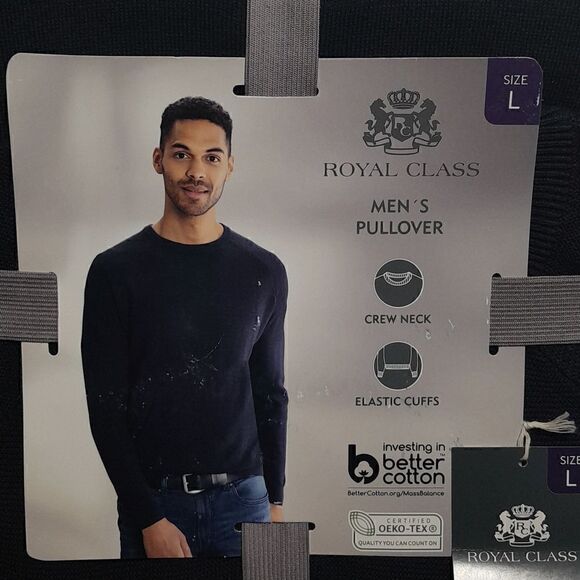 Grey Men's Pullover...New in Package...Size L - Picture 2 of 10